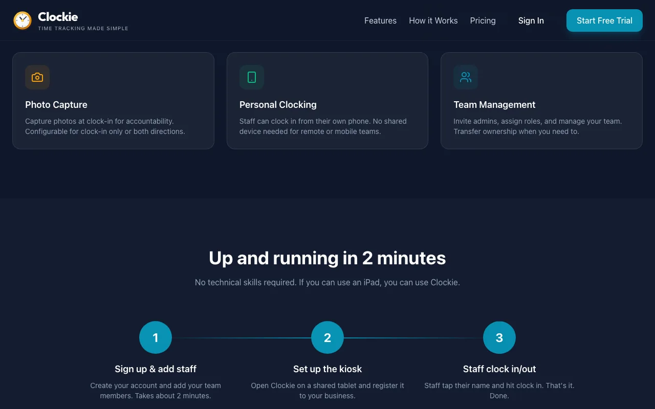 Clockie screenshot 3