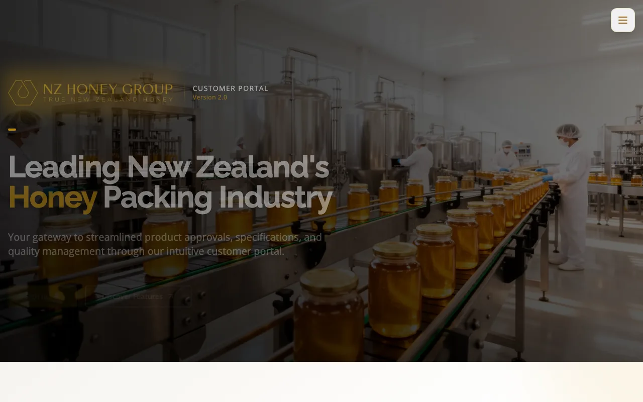 NZHG Customer Portal