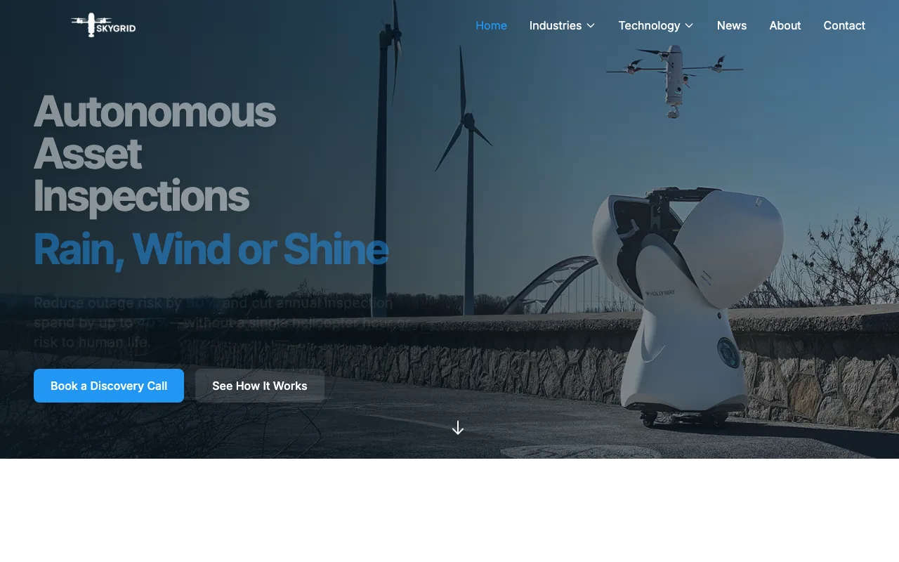 SkyGrid Mission Hub screenshot 1